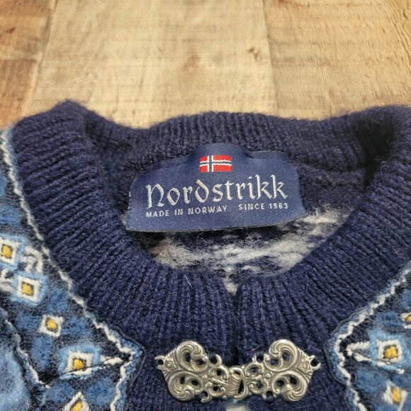 Nordstrikk Norwegian Virgin Wool Cardigan Sweater - Picture 13 of 14